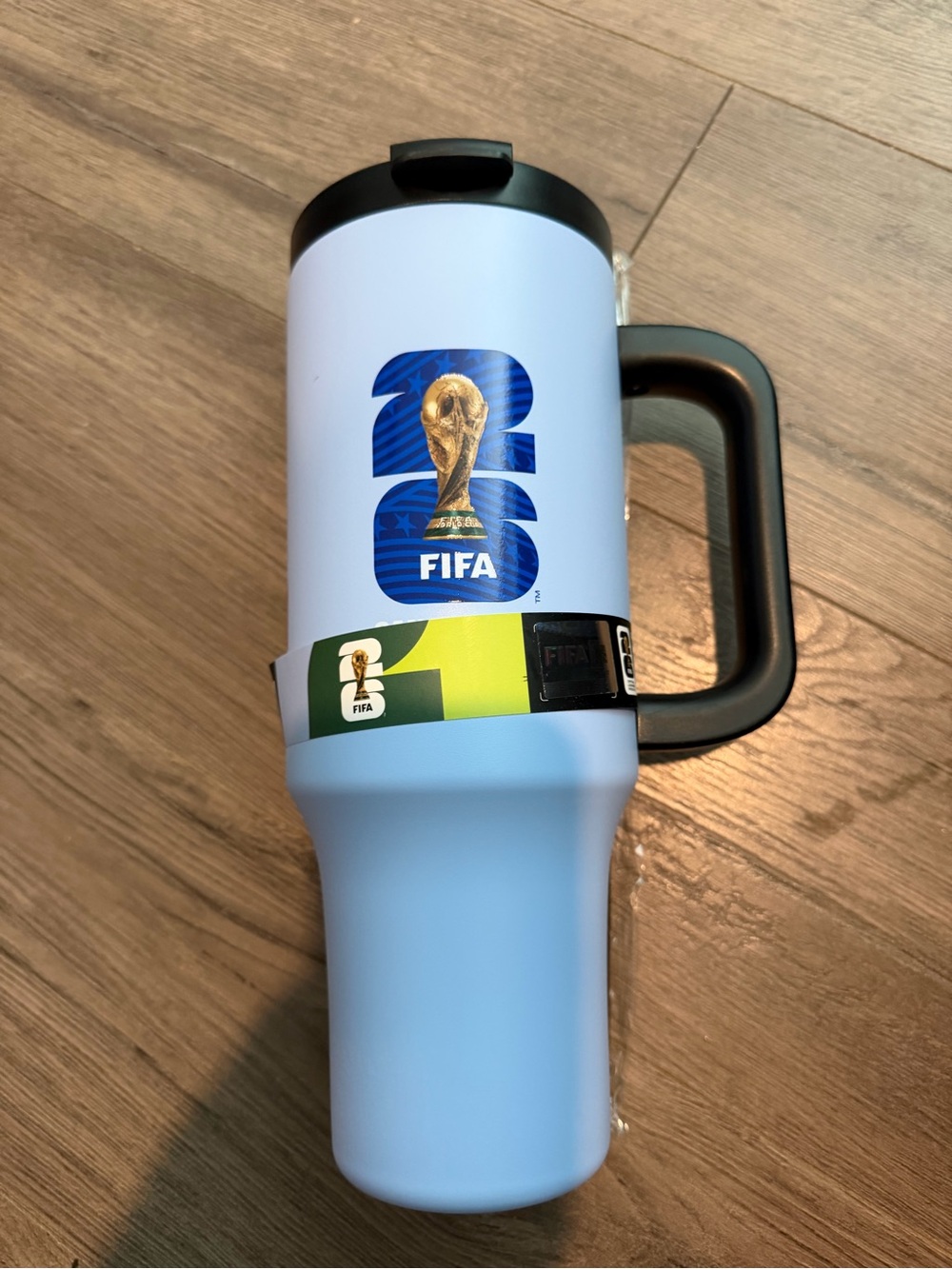 FIFA World Cup 2026 40oz USA Stainless Steel Insulated Tumbler Handle Straw
